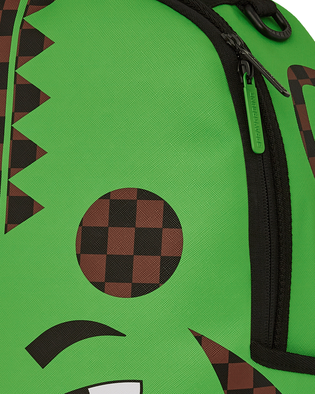 SPRAYGROUND GREEN MONEY BEAR DLXSV BACKPACK