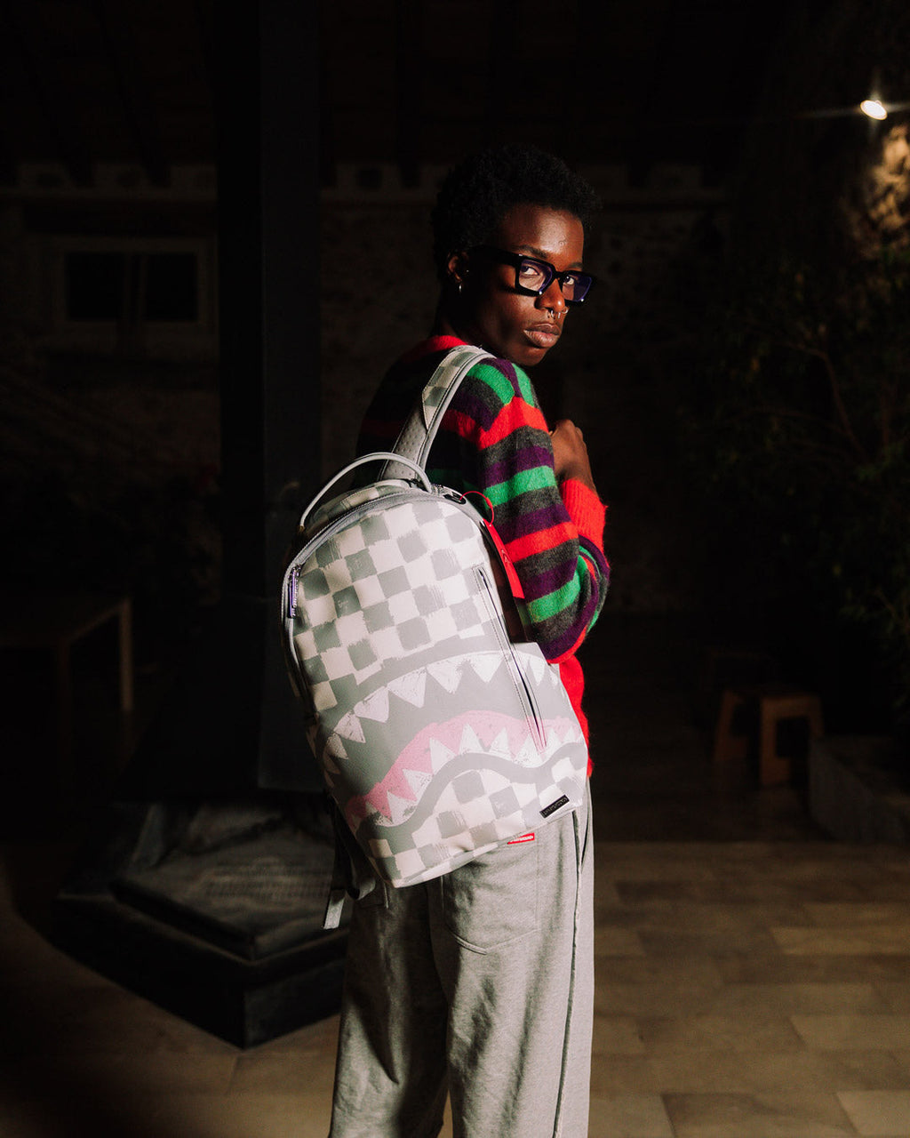 SPRAYGROUND VANQUISH CREAM DLXSV BACKPACK