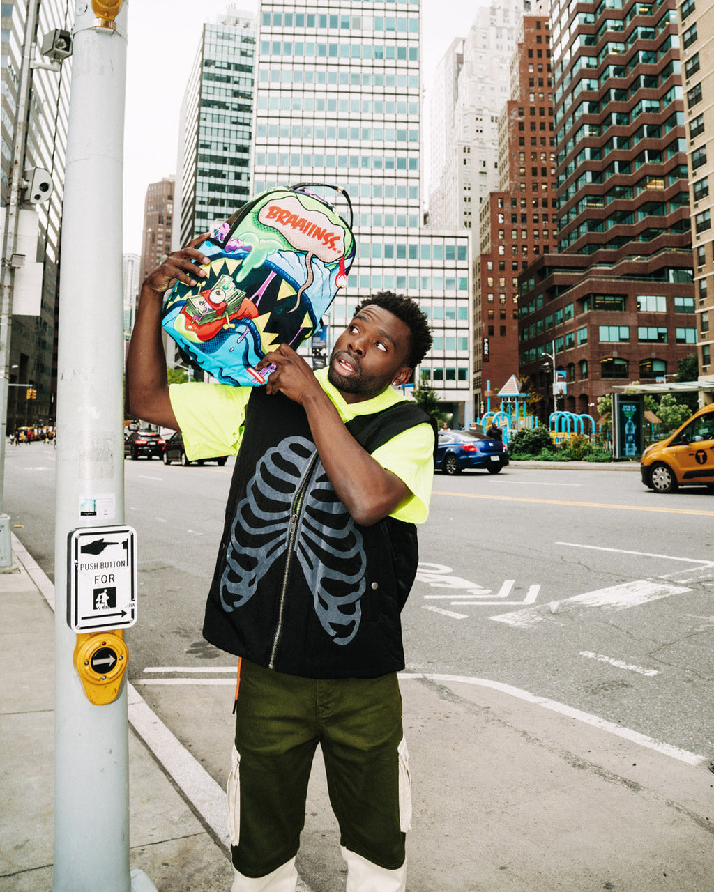 SPRAYGROUND MONEY BRAAIINNSS BACKPACK