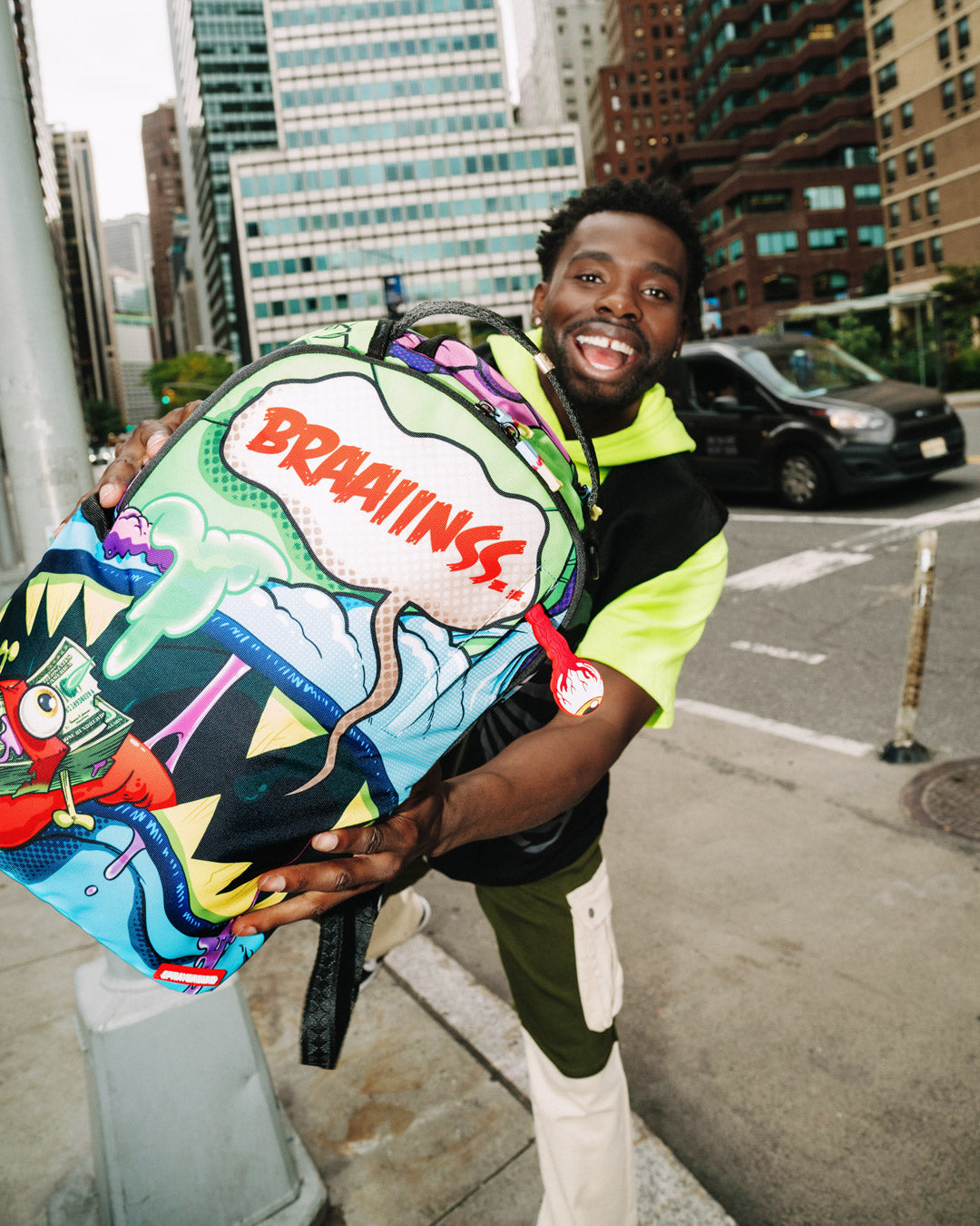 SPRAYGROUND MONEY BRAAIINNSS BACKPACK