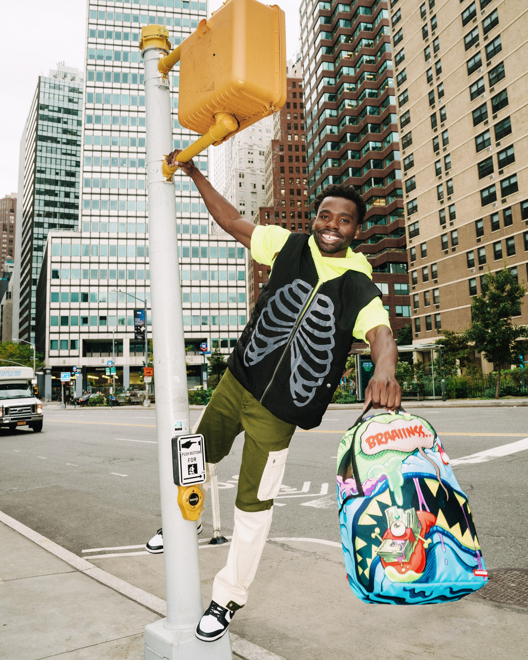 SPRAYGROUND MONEY BRAAIINNSS BACKPACK