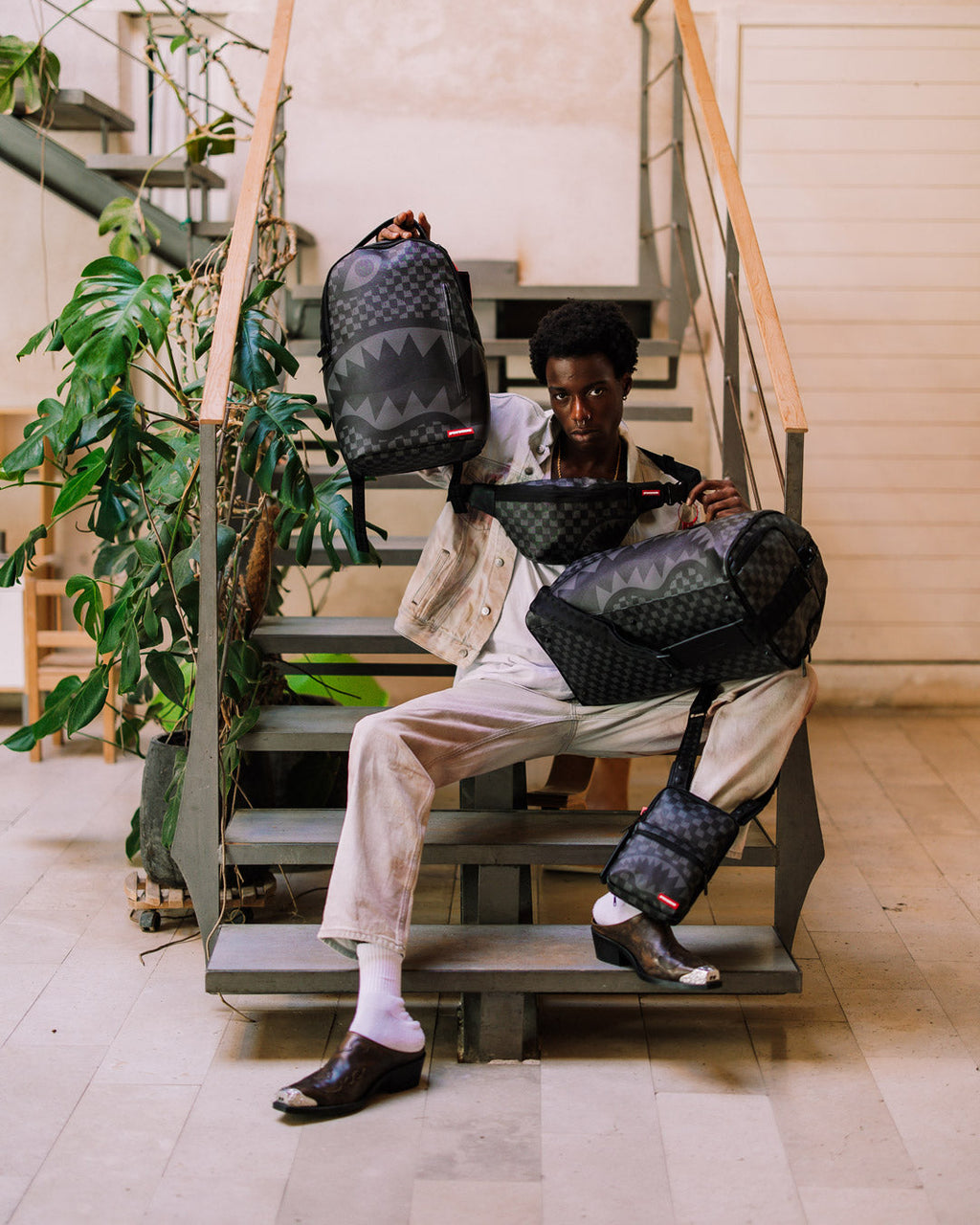 SPRAYGROUND HANGOVER DRIP CHECK BACKPACK
