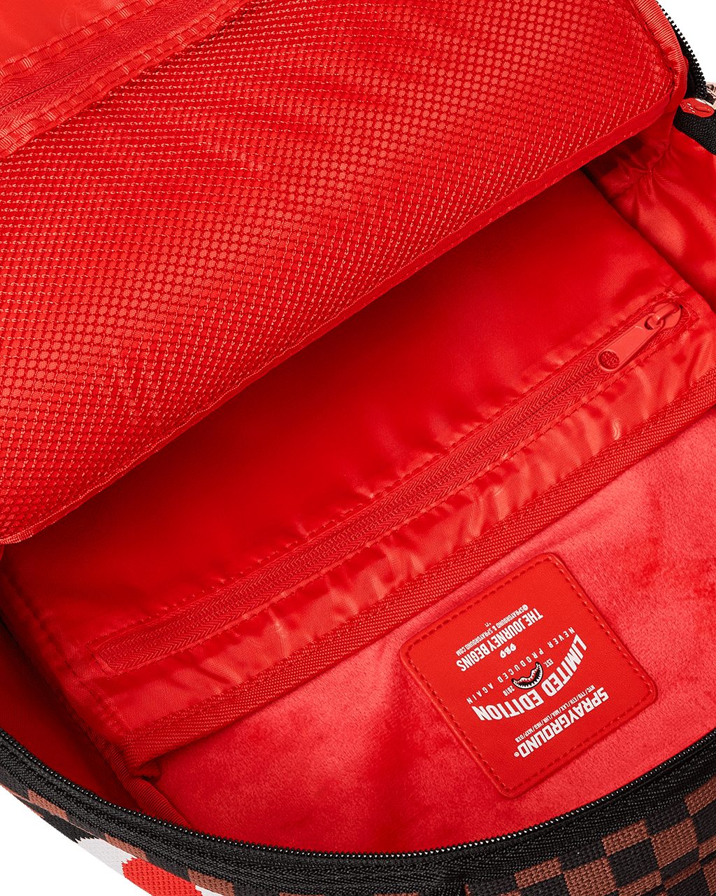 SPRAYGROUND KYOTOKNIT SHARKS IN PARIS DLX BACKPACK