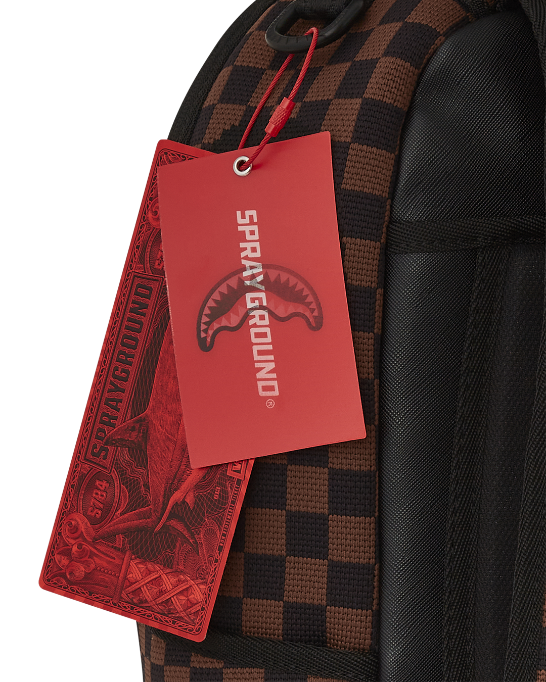 SPRAYGROUND KYOTOKNIT SHARKS IN PARIS DLX BACKPACK