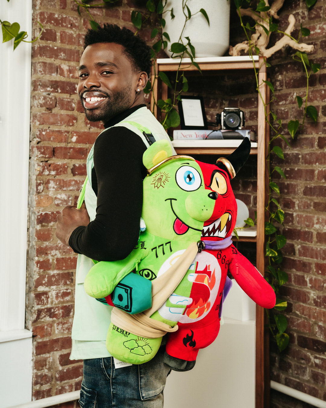 SPRAYGROUND HALO DIABLO MONEYBEAR BACKPACK
