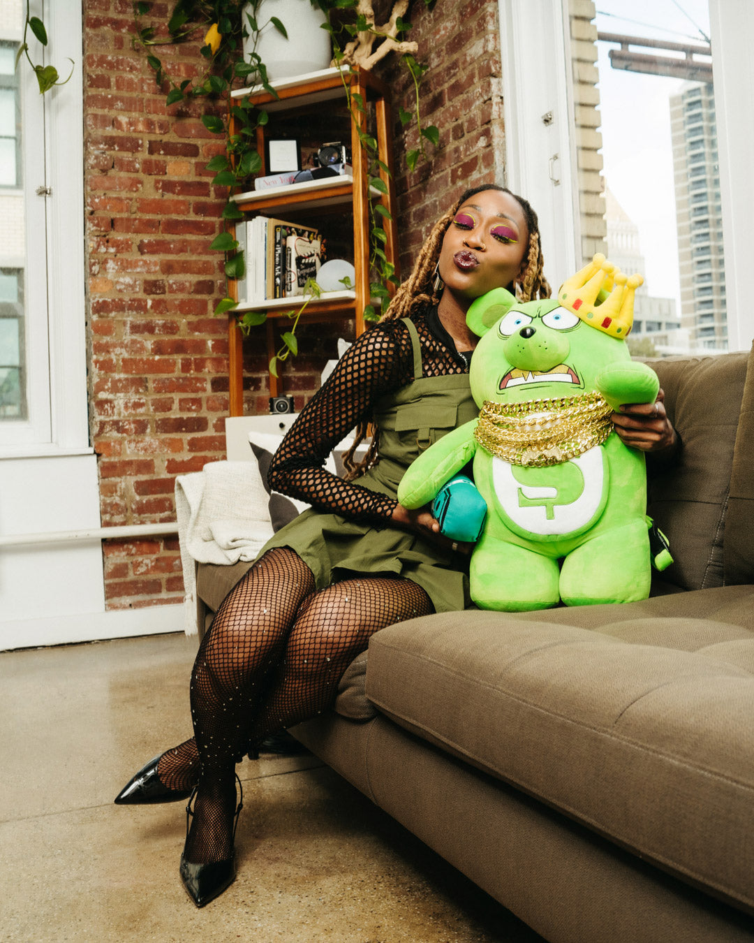 SPRAYGROUND MONEY BEAR 12 CHAINZ BACKPACK
