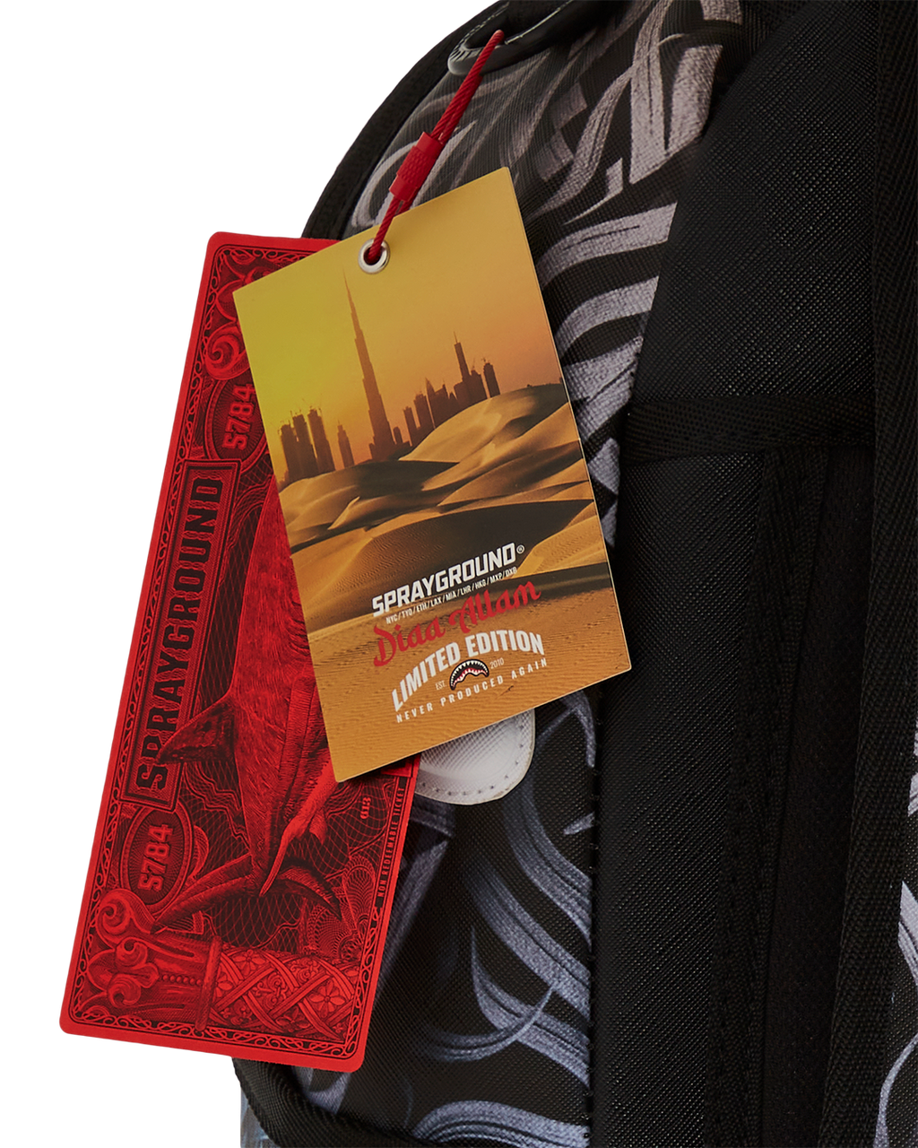 SPRAYGROUND DIAA ALLAM SEEKING PERFECTION 003 BACKPACK