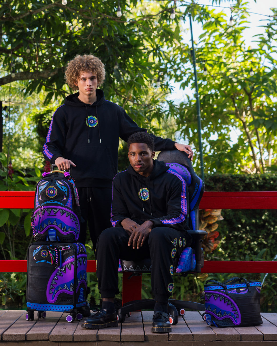 SPRAYGROUND A.I. 12 BROOKLYN & BEYOND - SANDFLOWER COLLAB BACKPACK