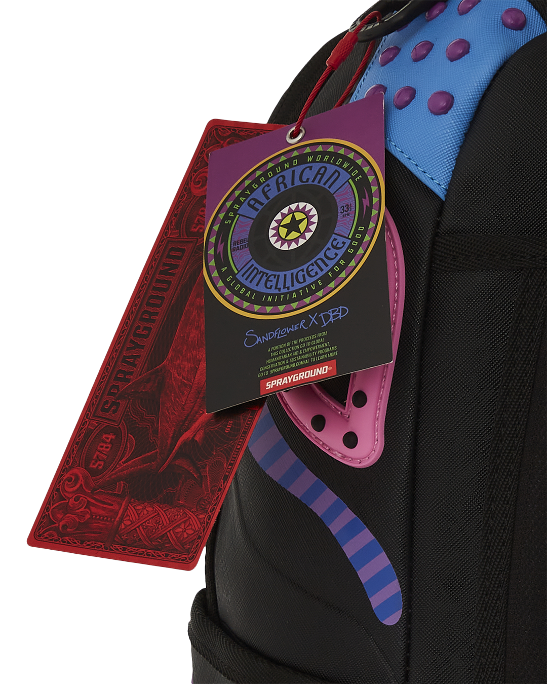 SPRAYGROUND A.I. 12 BROOKLYN & BEYOND - SANDFLOWER COLLAB BACKPACK