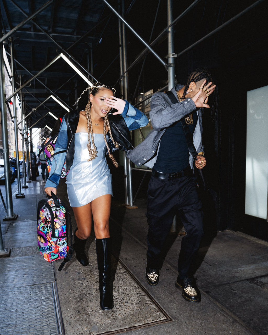 SPRAYGROUND HALF GRAF LIPS DLXSV BACKPACK
