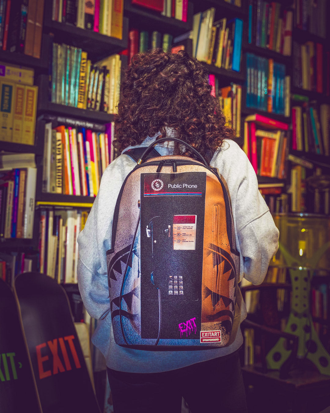 SPRAYGROUND EXIT NYC PAYPHONE BACKPACK