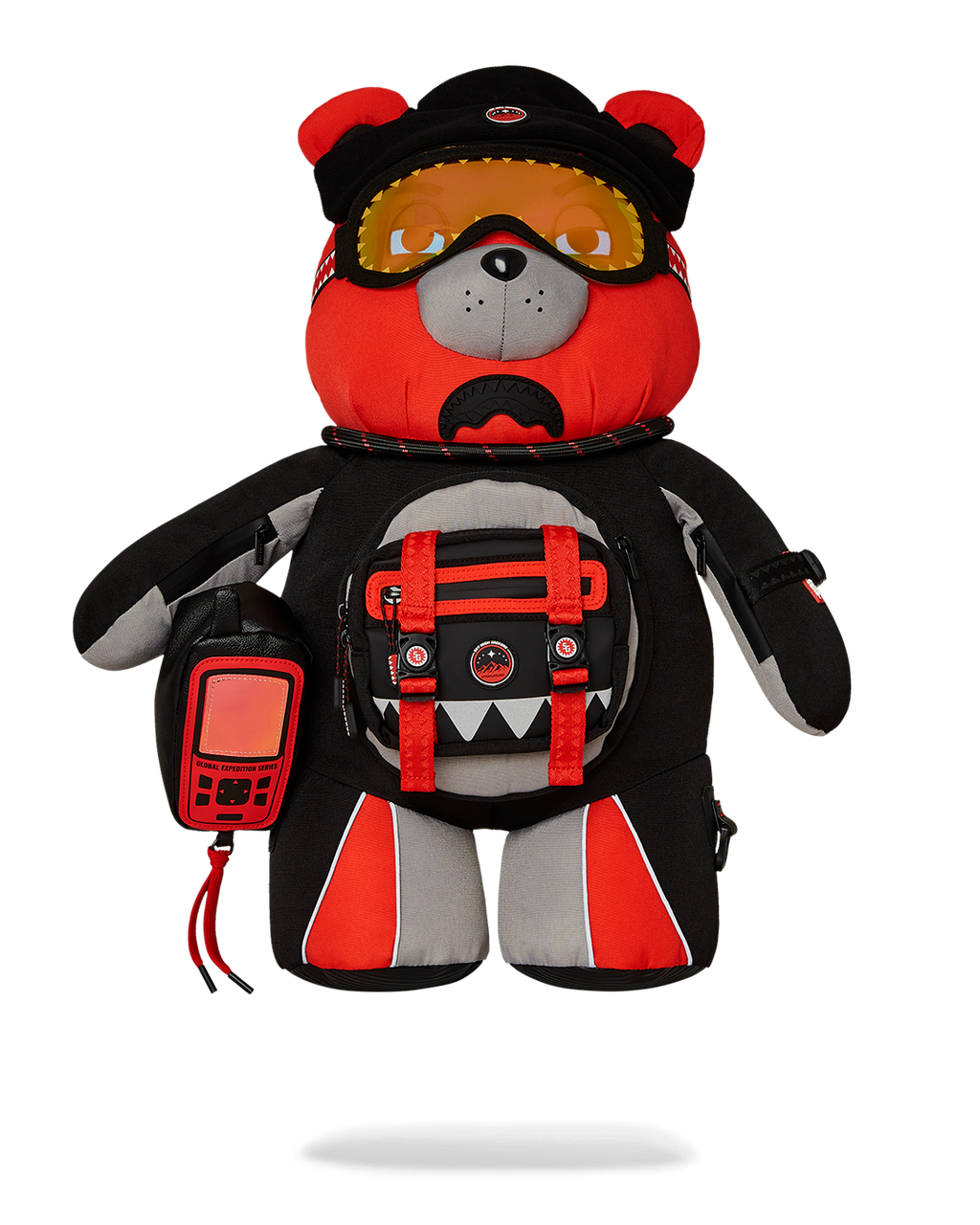 SPRAYGROUND SKY HIGH SEEKERS ARCTIC GPS MONEYBEAR BACKPACK