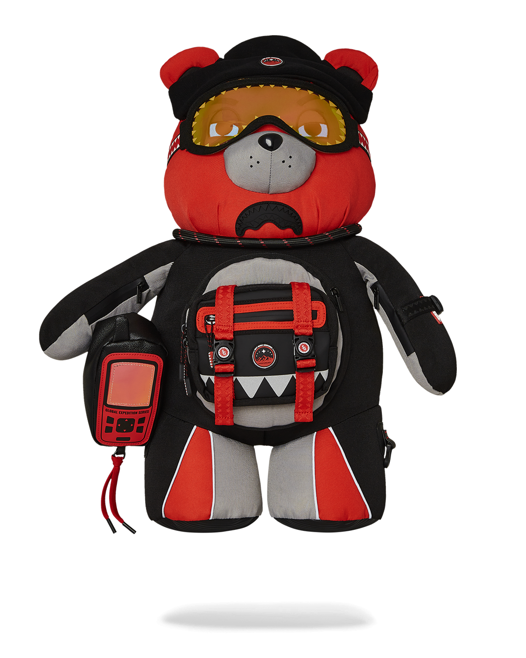 SPRAYGROUND SKY HIGH SEEKERS ARCTIC GPS MONEYBEAR BACKPACK