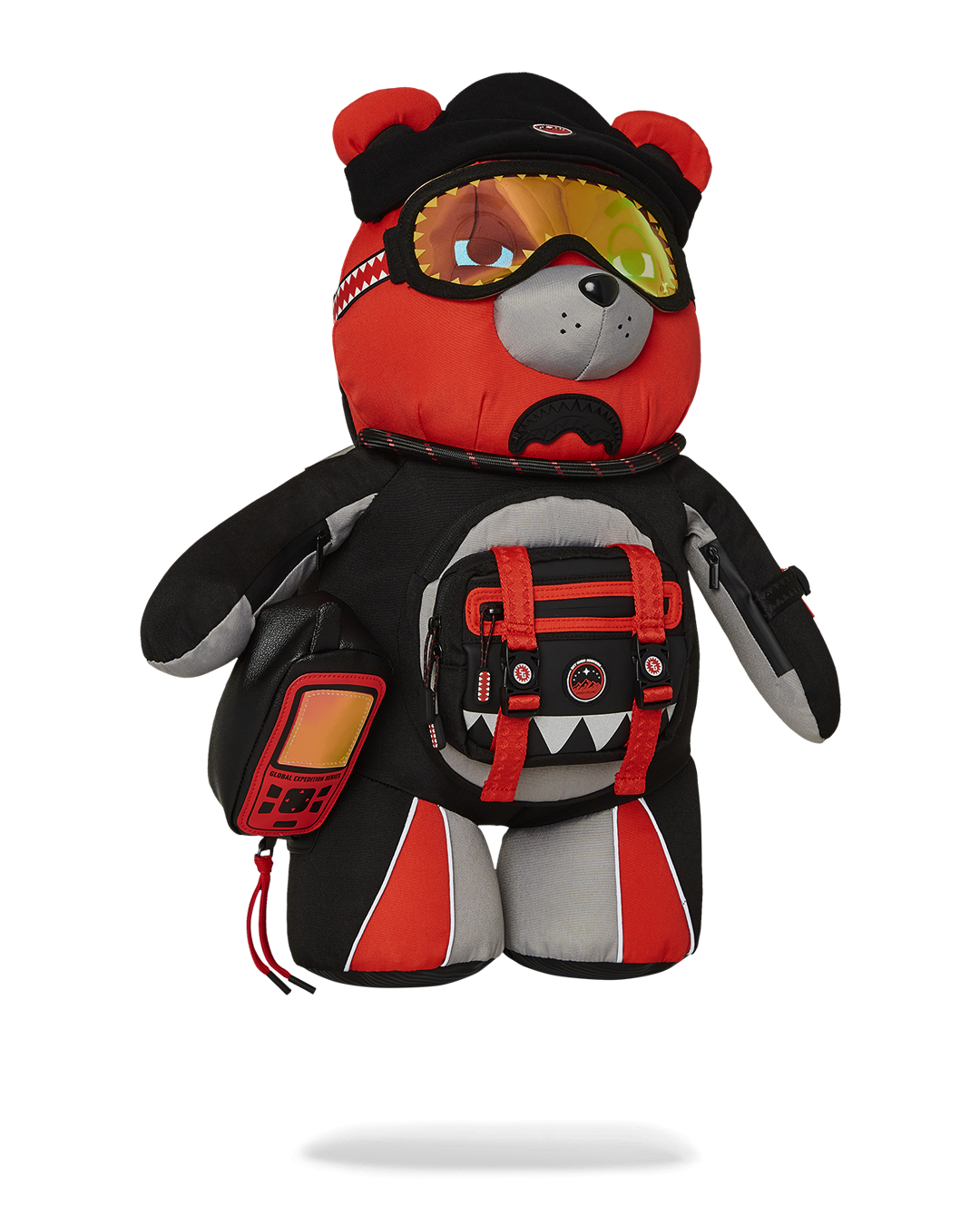 SPRAYGROUND SKY HIGH SEEKERS ARCTIC GPS MONEYBEAR BACKPACK