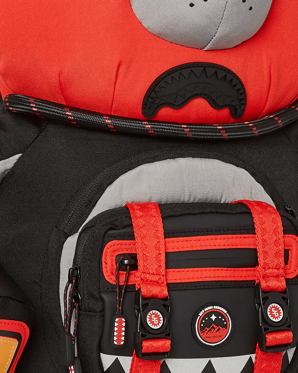 SPRAYGROUND SKY HIGH SEEKERS ARCTIC GPS MONEYBEAR BACKPACK