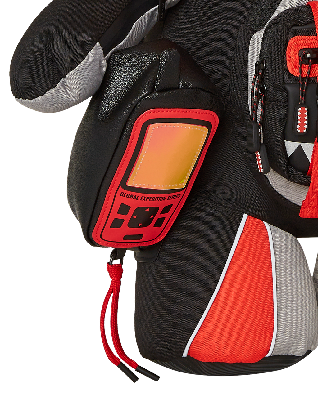 SPRAYGROUND SKY HIGH SEEKERS ARCTIC GPS MONEYBEAR BACKPACK