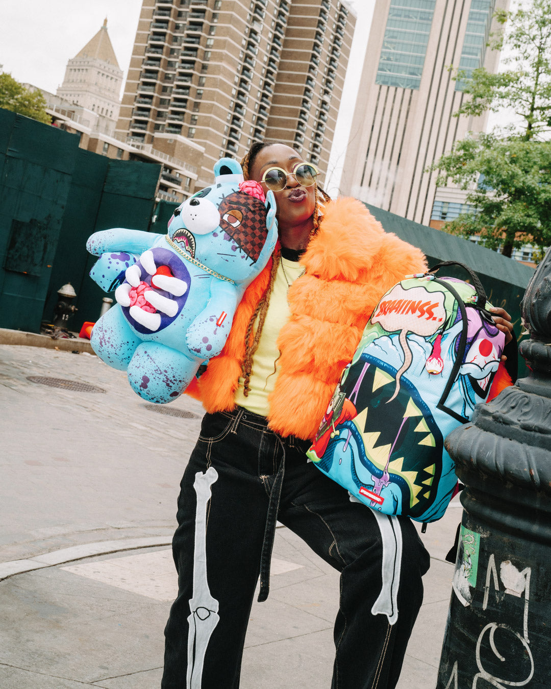 SPRAYGROUND NIGHT OF THE LIVING BEAR