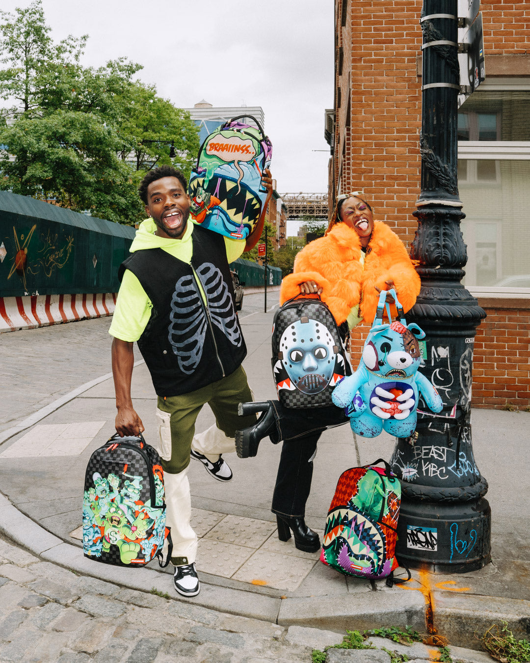 SPRAYGROUND NIGHT OF THE LIVING BEAR