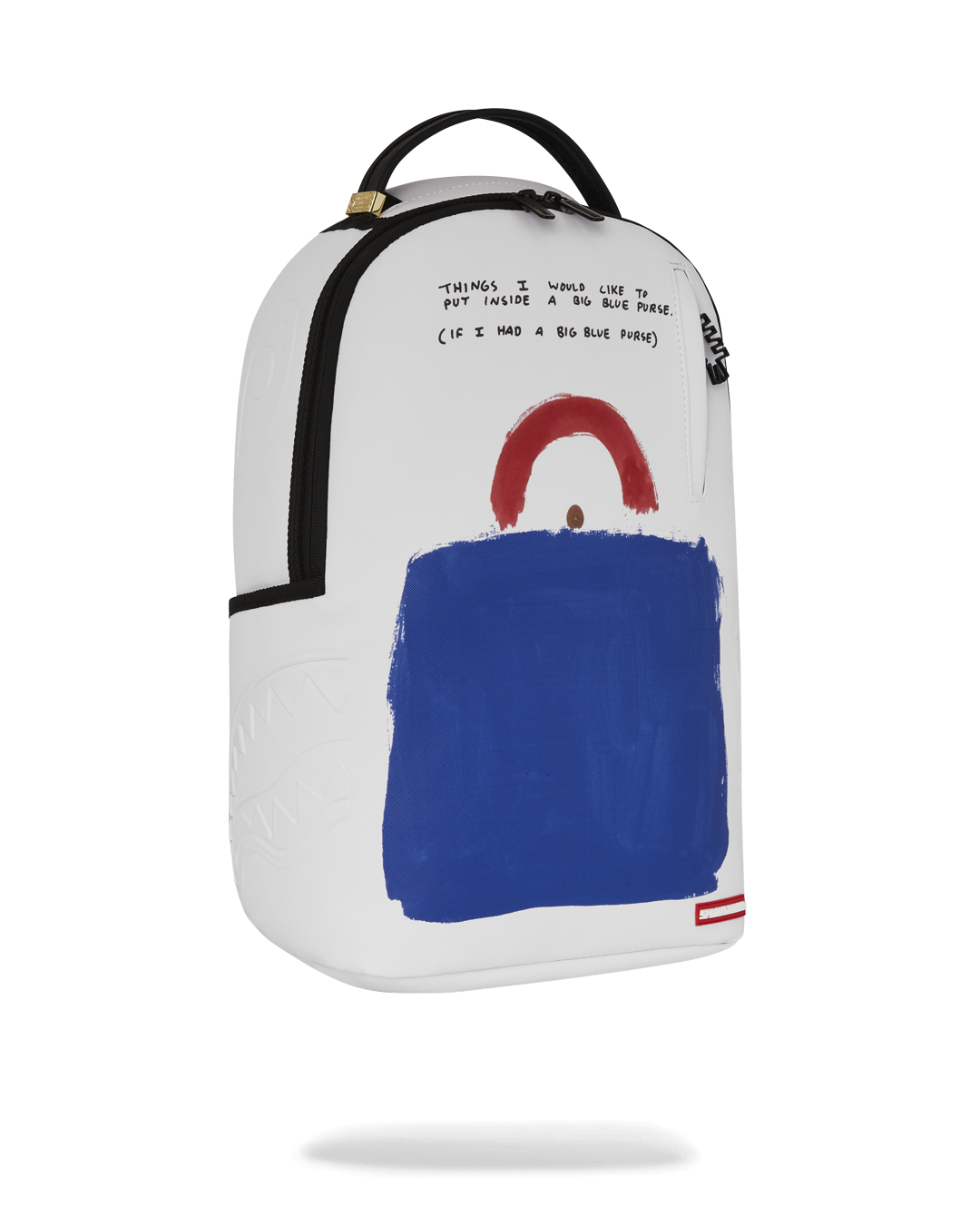 SPRAYGROUND KEITH HARING BIG BLUE PURSE ART BACKPACK