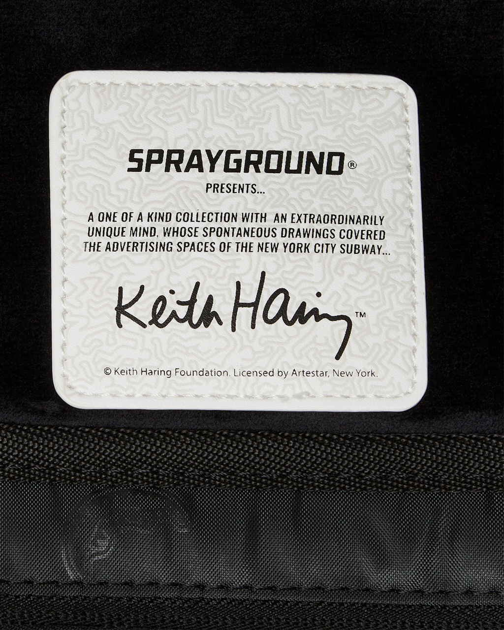 SPRAYGROUND KEITH HARING SKATER SHARK DLXSR BACKPACK