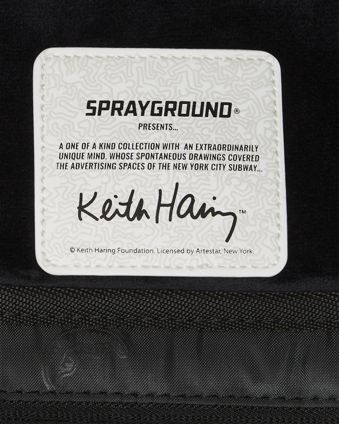 SPRAYGROUND KEITH HARING SKATER SHARK DLXSR BACKPACK