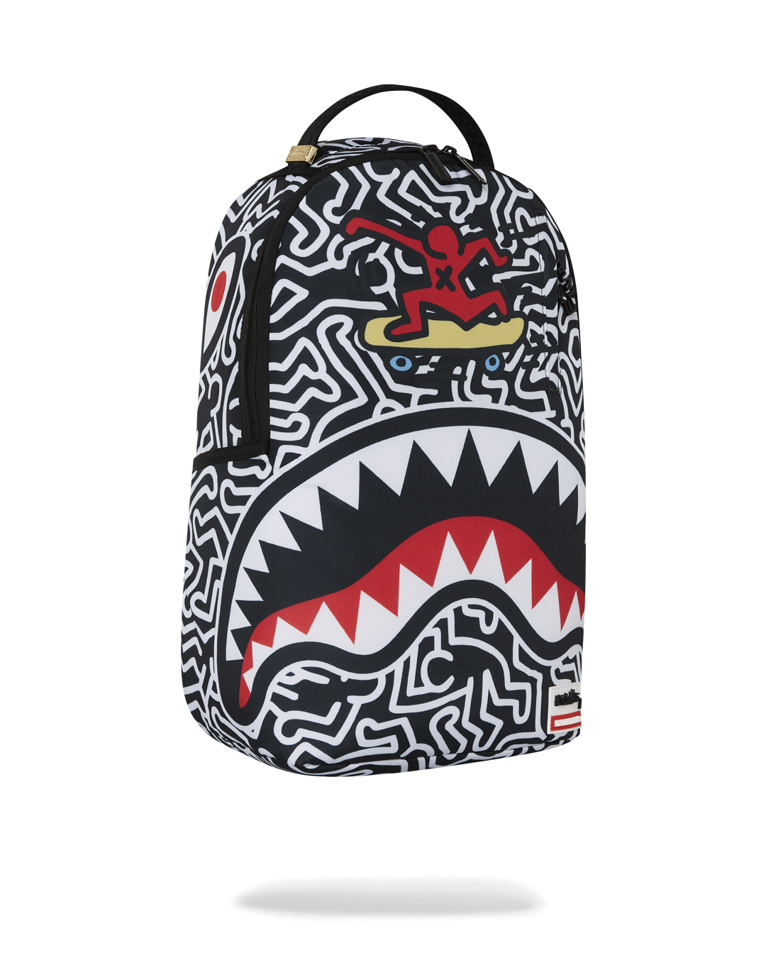 SPRAYGROUND KEITH HARING SKATER SHARK DLXSR BACKPACK