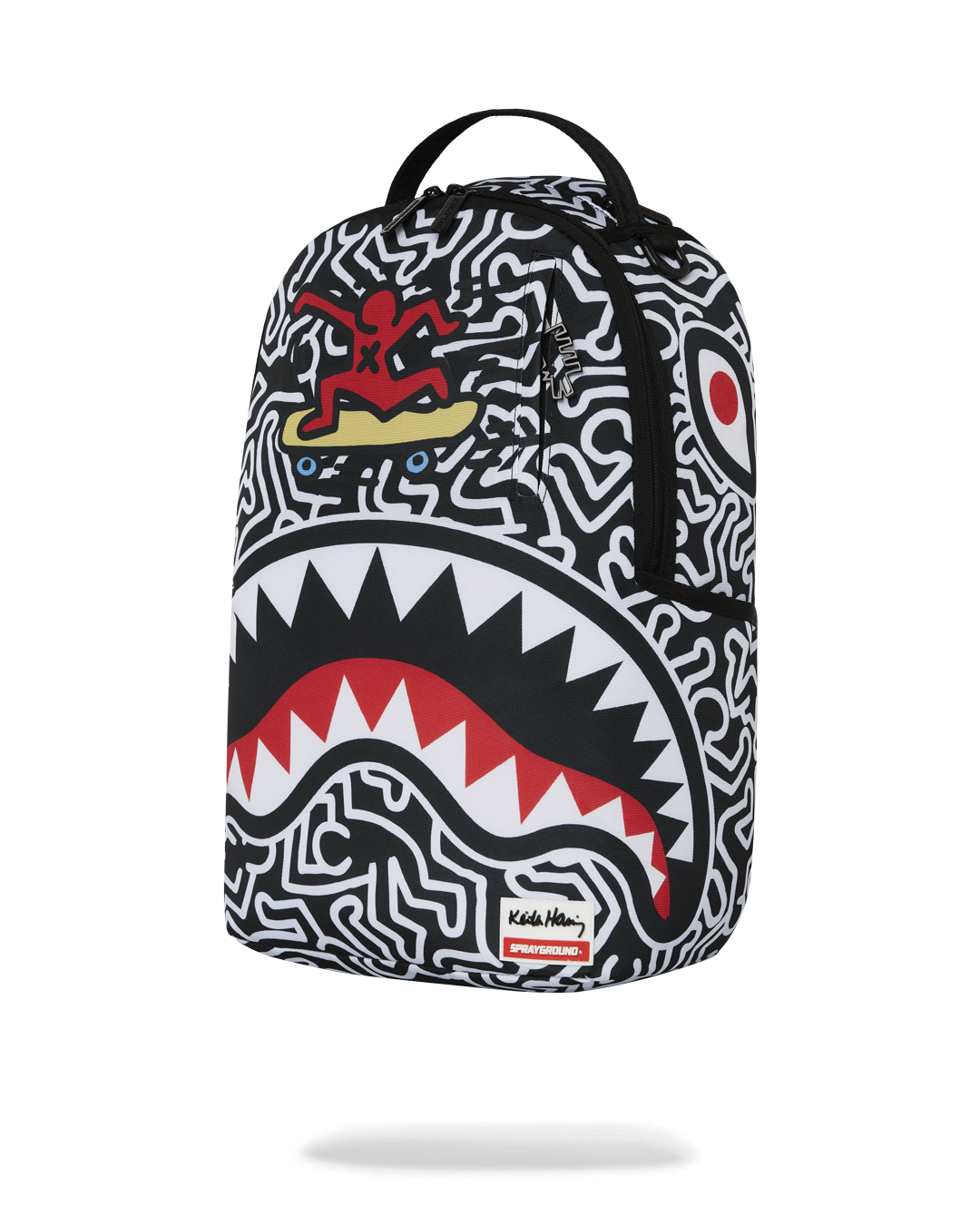 SPRAYGROUND KEITH HARING SKATER SHARK DLXSR BACKPACK