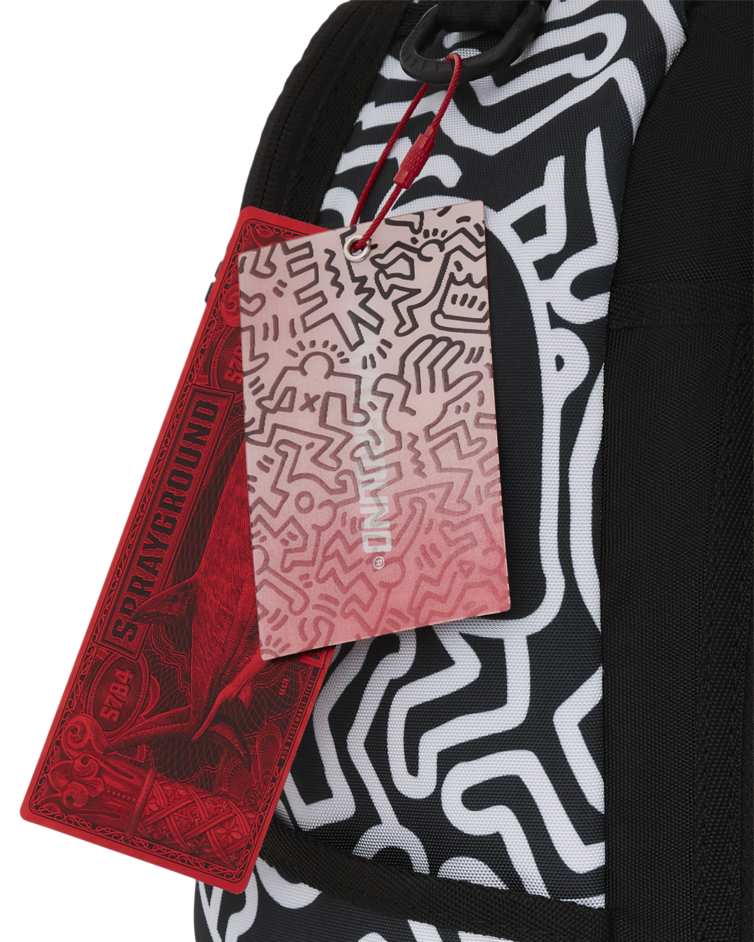 SPRAYGROUND KEITH HARING SKATER SHARK DLXSR BACKPACK
