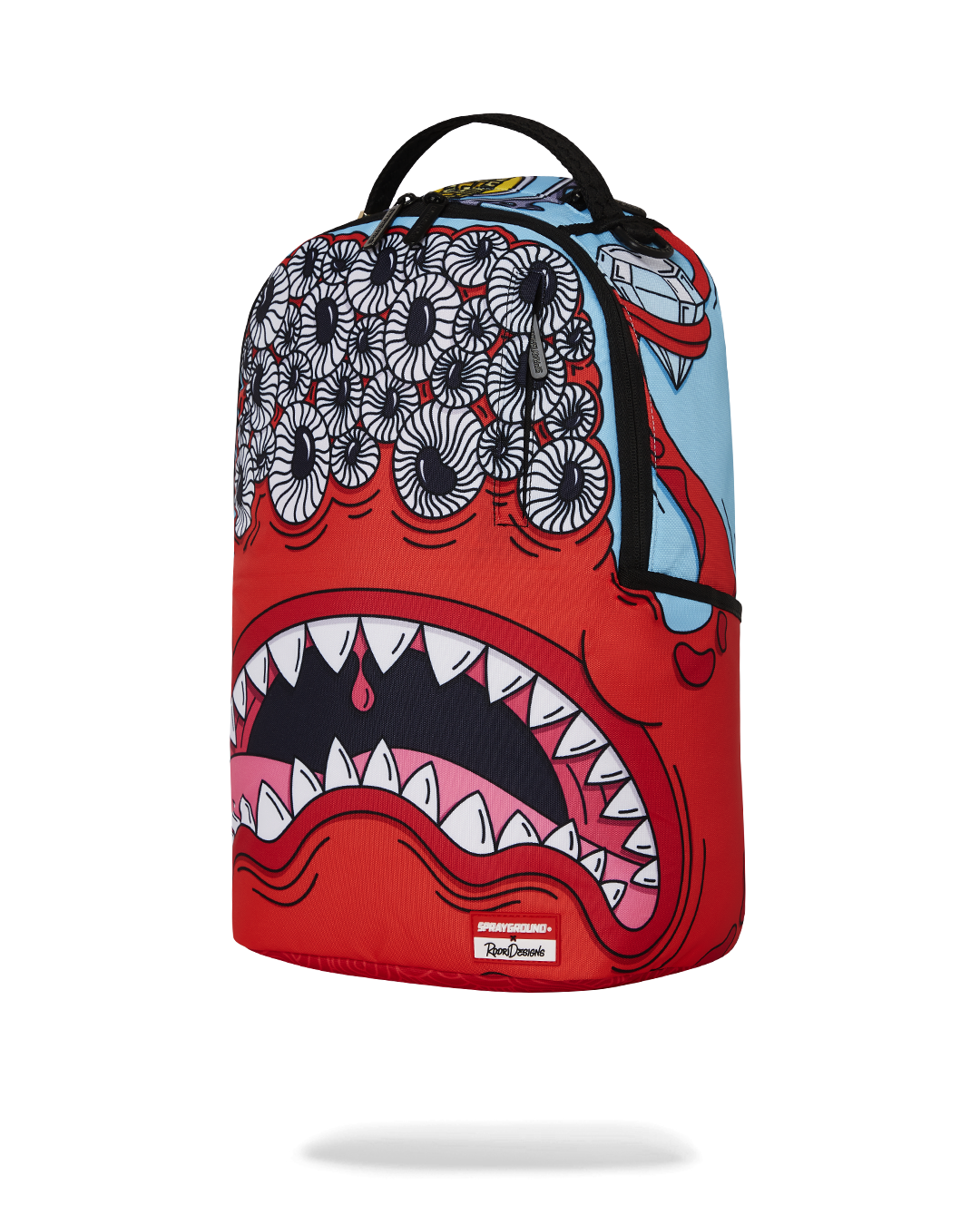 SPRAYGROUND JORGE RODRIGUEZ THE ARTIST COLLAB BLINKY SHARK BACKPACK