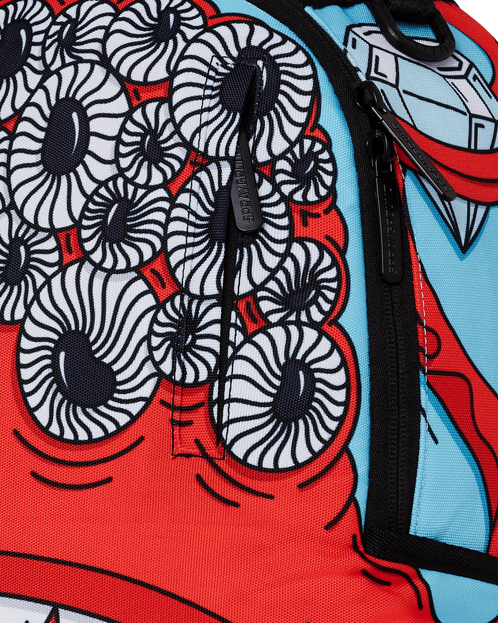 SPRAYGROUND JORGE RODRIGUEZ THE ARTIST COLLAB BLINKY SHARK BACKPACK