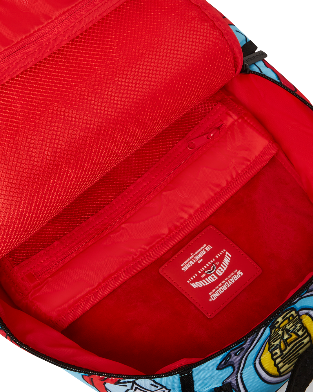 SPRAYGROUND JORGE RODRIGUEZ THE ARTIST COLLAB BLINKY SHARK BACKPACK