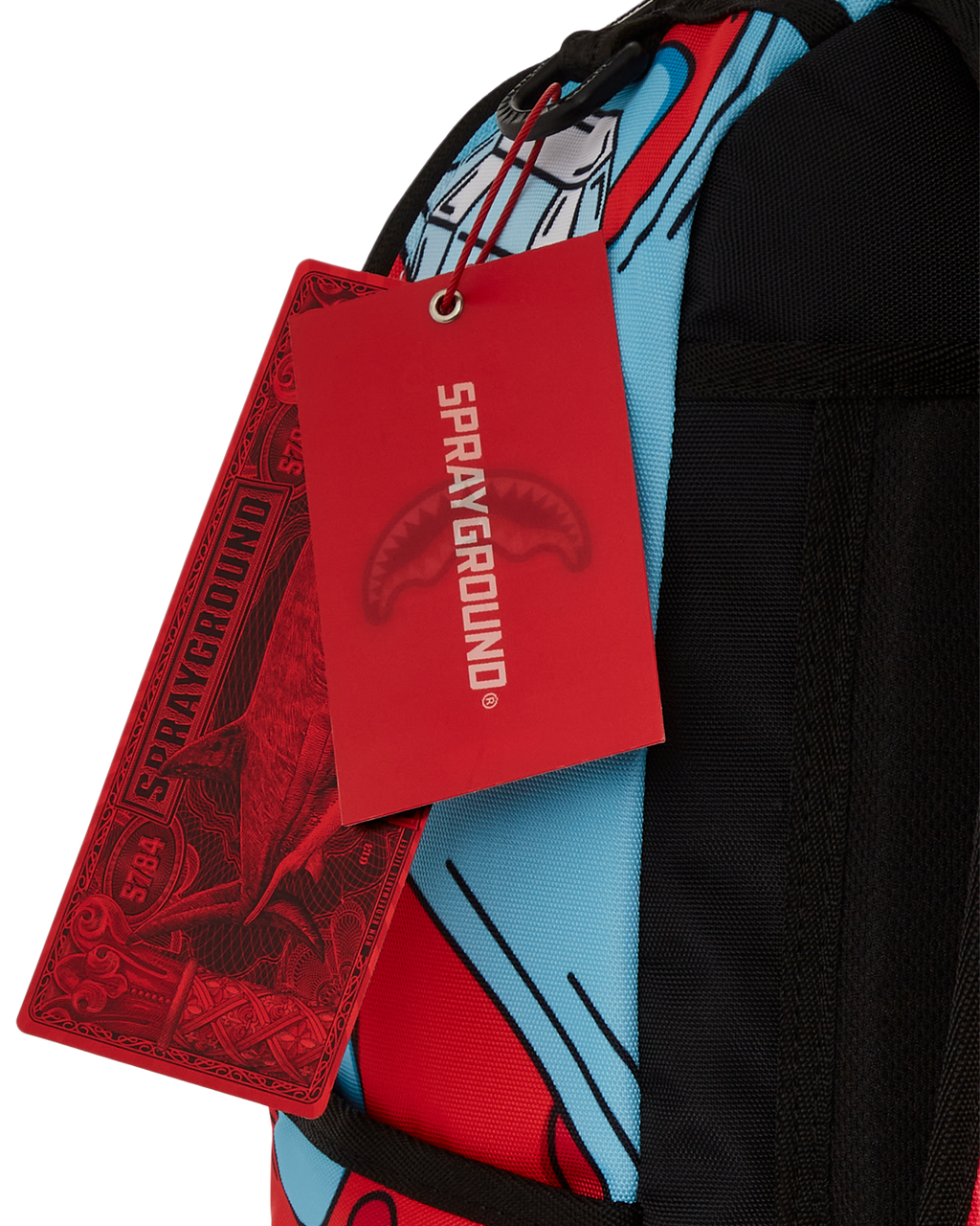 SPRAYGROUND JORGE RODRIGUEZ THE ARTIST COLLAB BLINKY SHARK BACKPACK