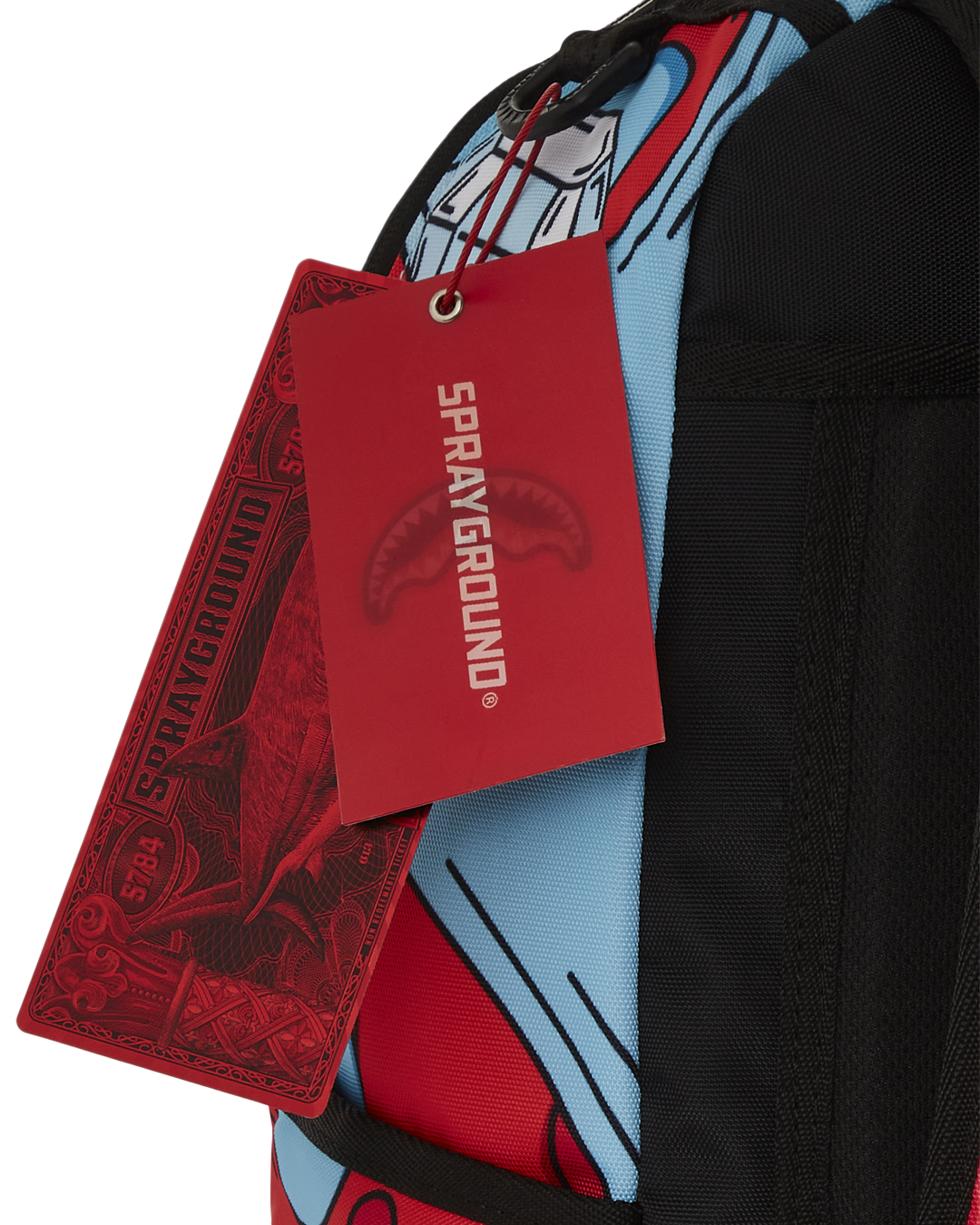 SPRAYGROUND JORGE RODRIGUEZ THE ARTIST COLLAB BLINKY SHARK BACKPACK