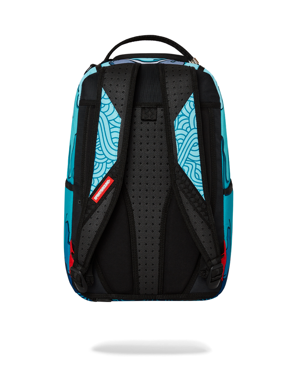SPRAYGROUND JORGE RODRIGUEZ THE ARTIST COLLAB DRIPS SHARKS BACKPACK