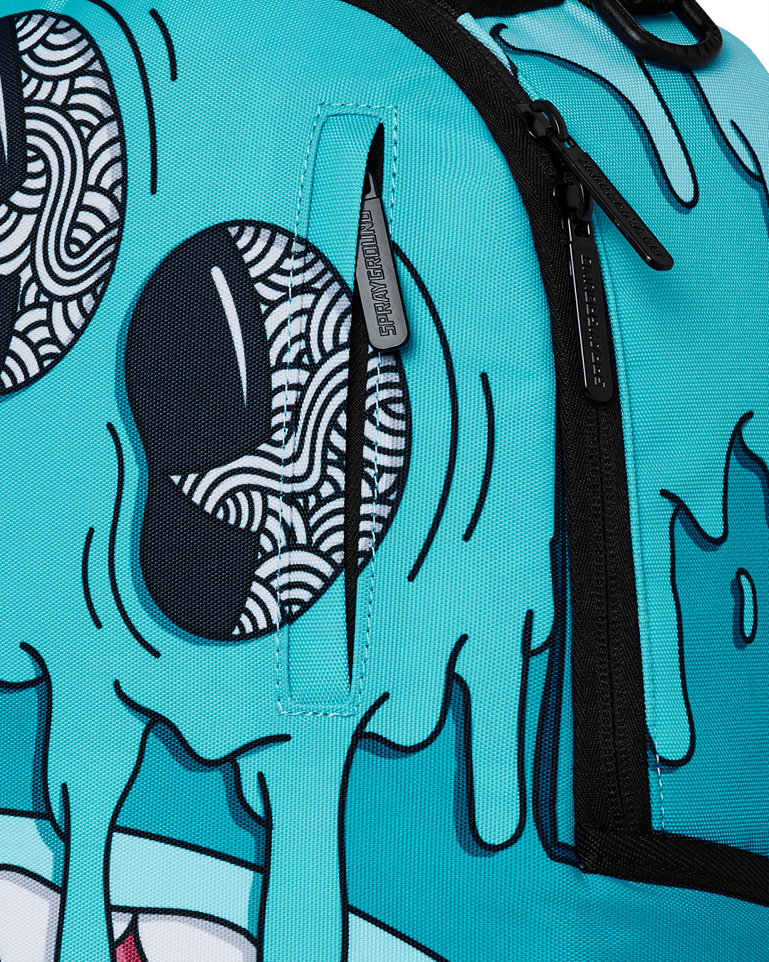 SPRAYGROUND JORGE RODRIGUEZ THE ARTIST COLLAB DRIPS SHARKS BACKPACK
