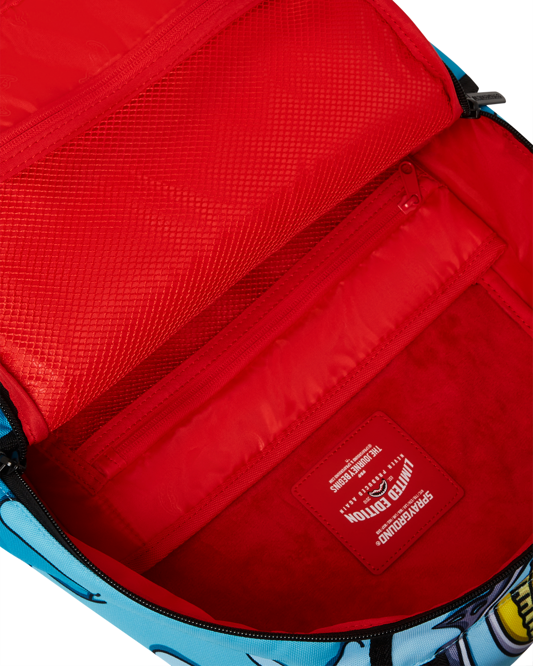 SPRAYGROUND JORGE RODRIGUEZ THE ARTIST COLLAB DRIPS SHARKS BACKPACK