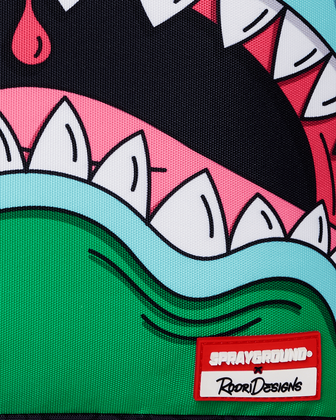 SPRAYGROUND JORGE RODRIGUEZ THE ARTIST COLLAB BOB SHARK BACKPACK