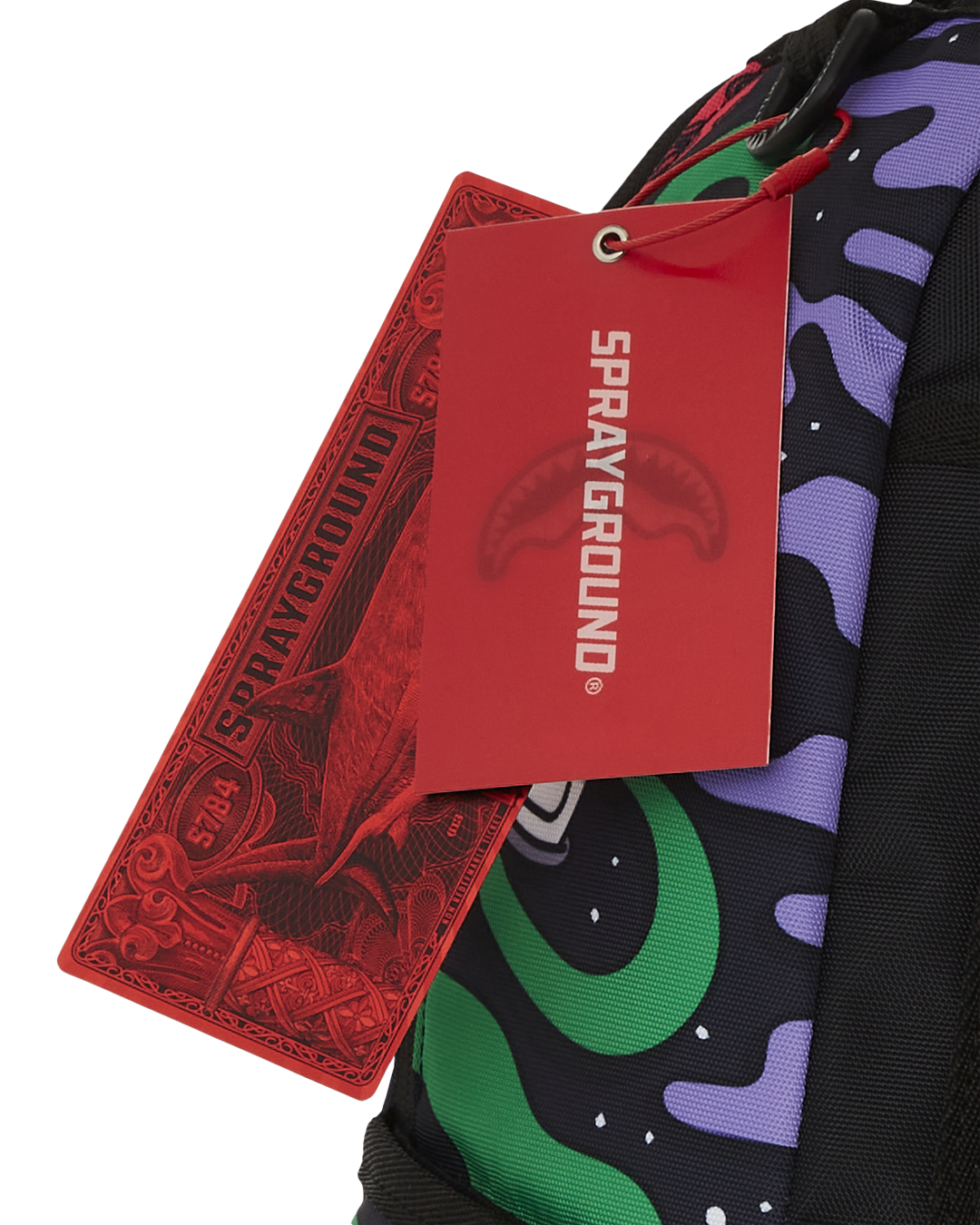 SPRAYGROUND JORGE RODRIGUEZ THE ARTIST COLLAB BOB SHARK BACKPACK