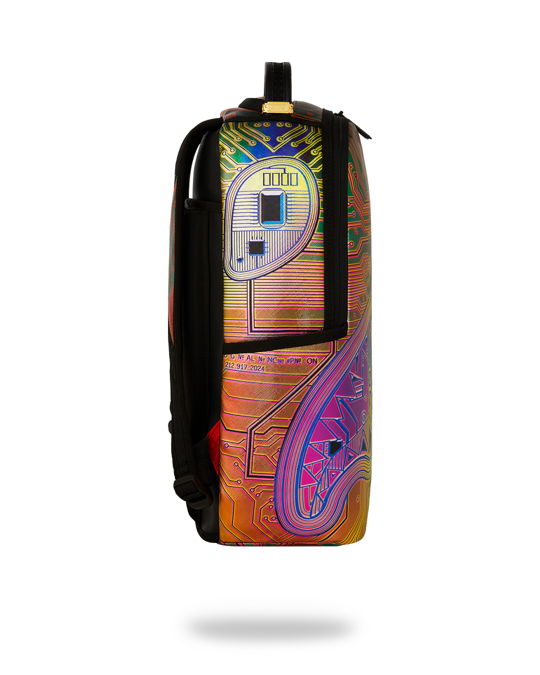 SPRAYGROUND CIRCUIT BOARD MAGNETIC GRID BACKPACK