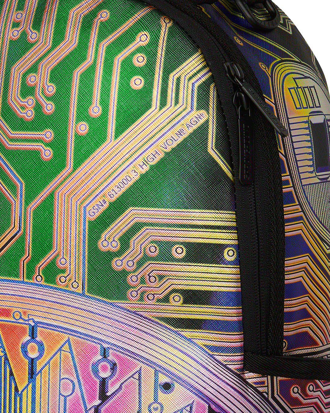 SPRAYGROUND CIRCUIT BOARD MAGNETIC GRID BACKPACK