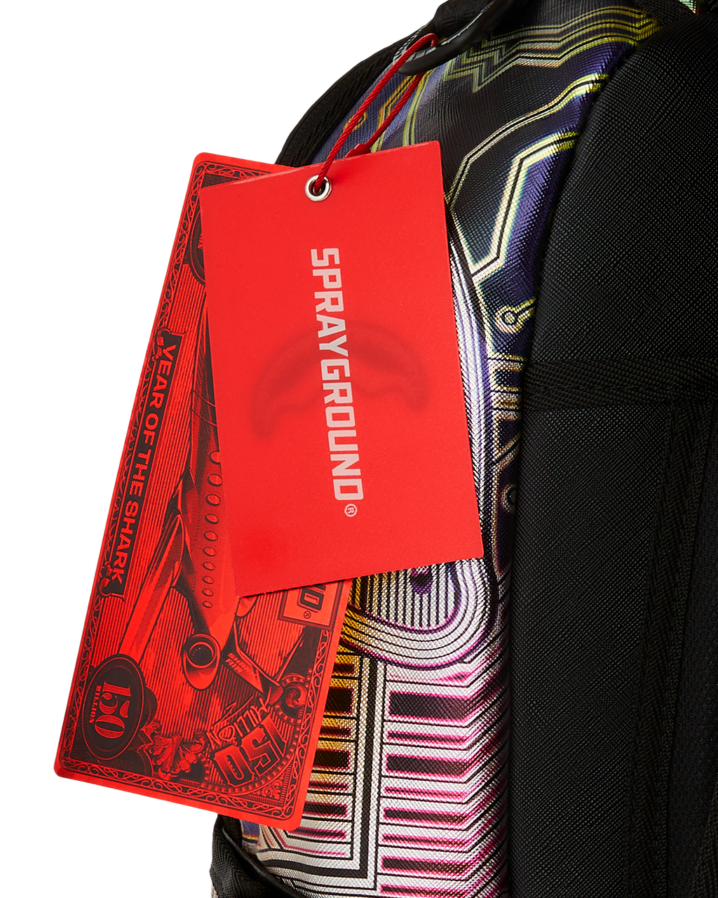 SPRAYGROUND CIRCUIT BOARD MAGNETIC GRID BACKPACK