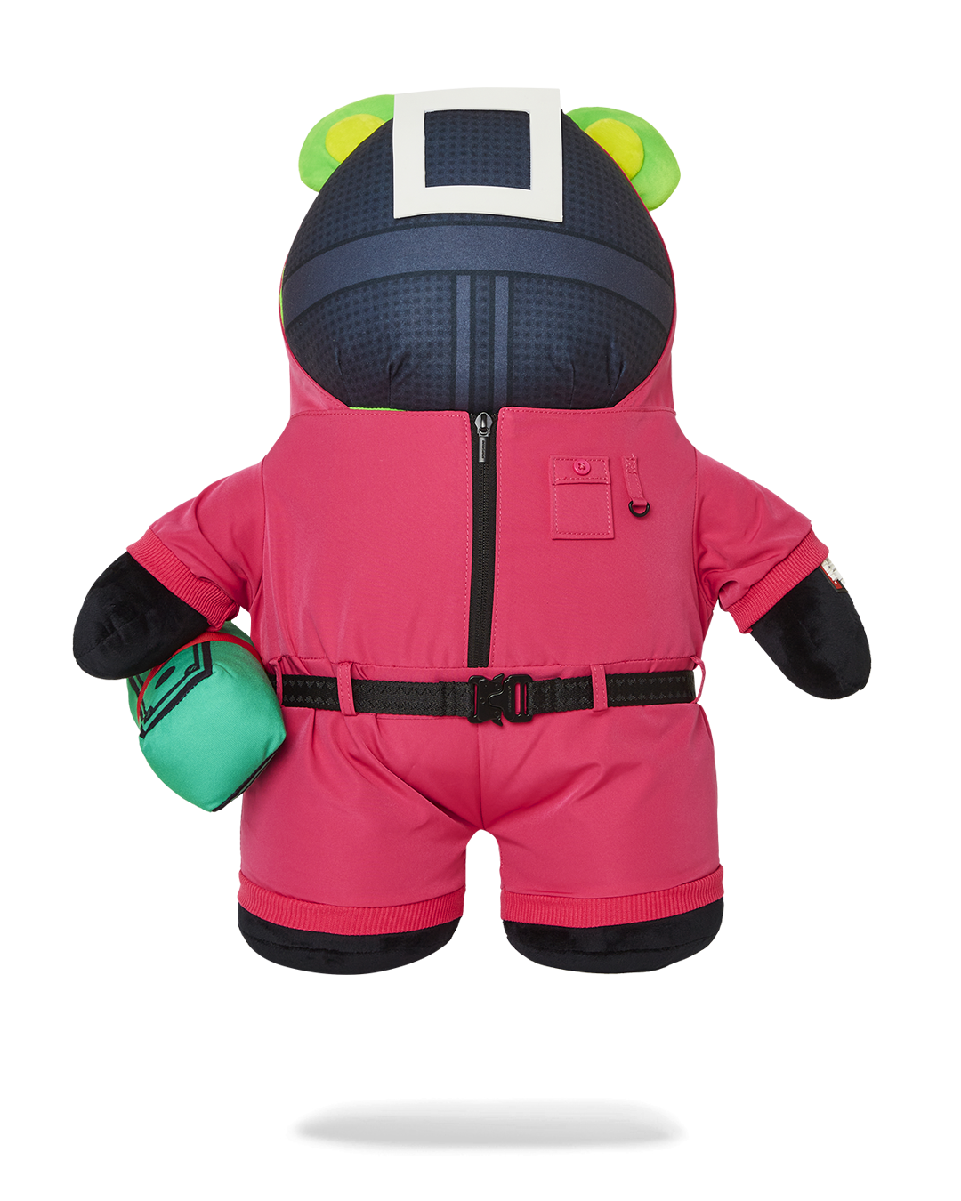 SPRAYGROUND SQUID GAME COLLAB PINK SOLDIERS BEAR BACKPACK