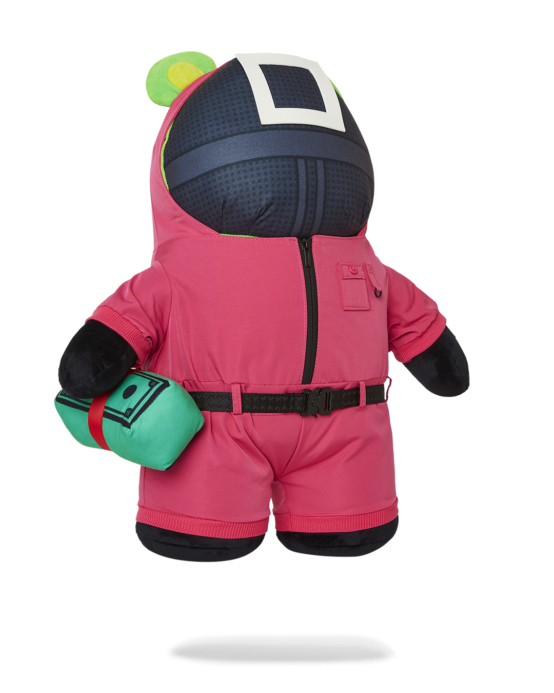 SPRAYGROUND SQUID GAME COLLAB PINK SOLDIERS BEAR BACKPACK