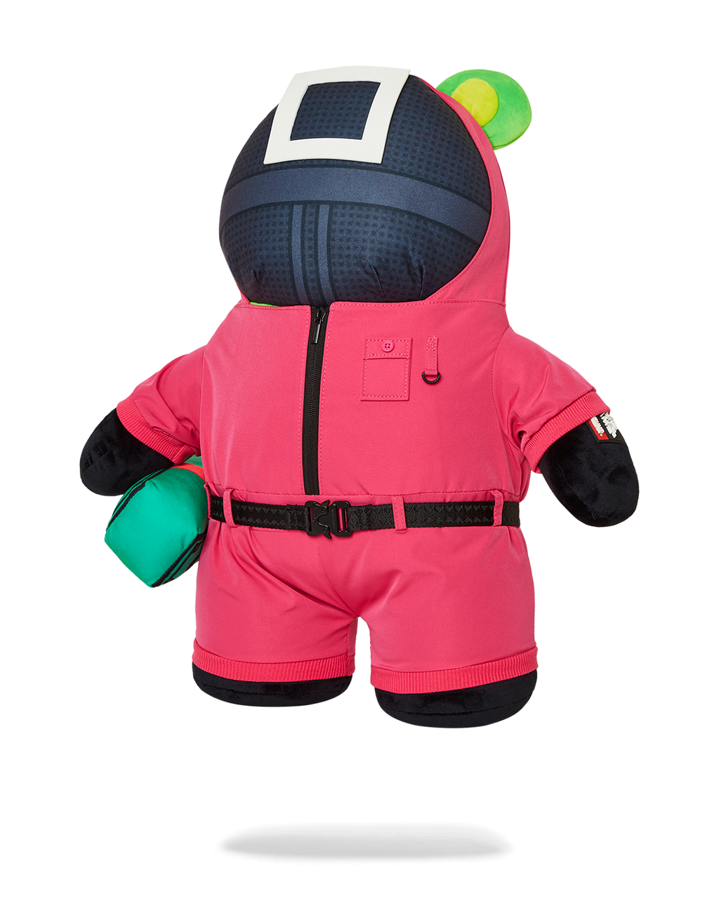 SPRAYGROUND SQUID GAME COLLAB PINK SOLDIERS BEAR BACKPACK