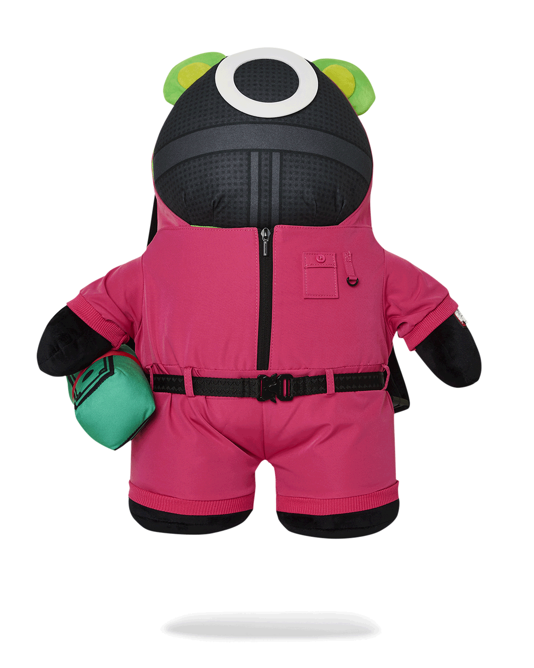 SPRAYGROUND SQUID GAME COLLAB PINK SOLDIERS BEAR BACKPACK
