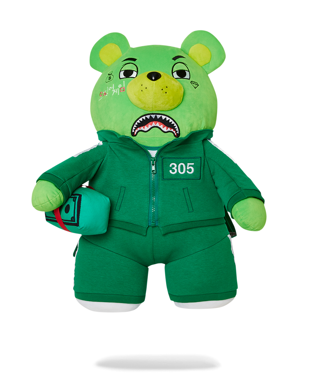 SPRAYGROUND SQUID GAME COLLAB CONTESTANT MONEYBEAR BACKPACK