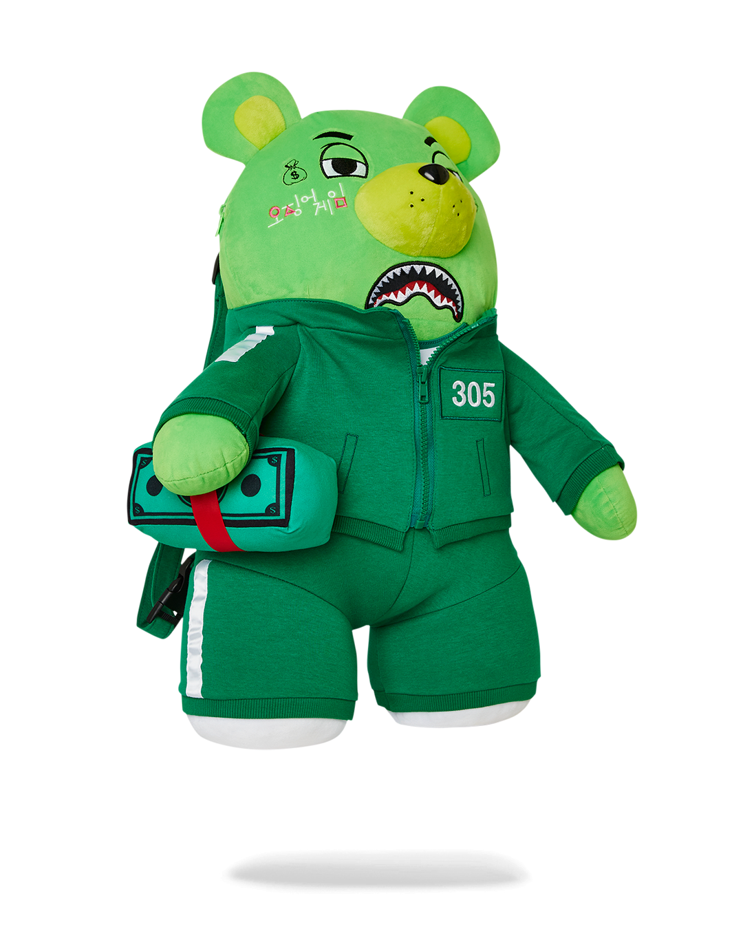 SPRAYGROUND SQUID GAME COLLAB CONTESTANT MONEYBEAR BACKPACK