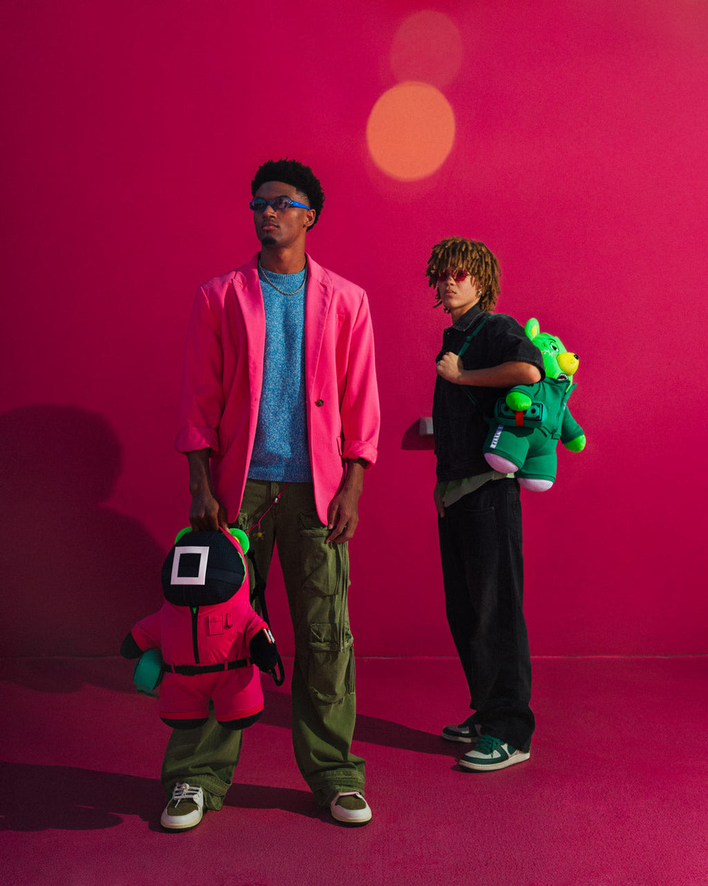 SPRAYGROUND SQUID GAME COLLAB CONTESTANT MONEYBEAR BACKPACK