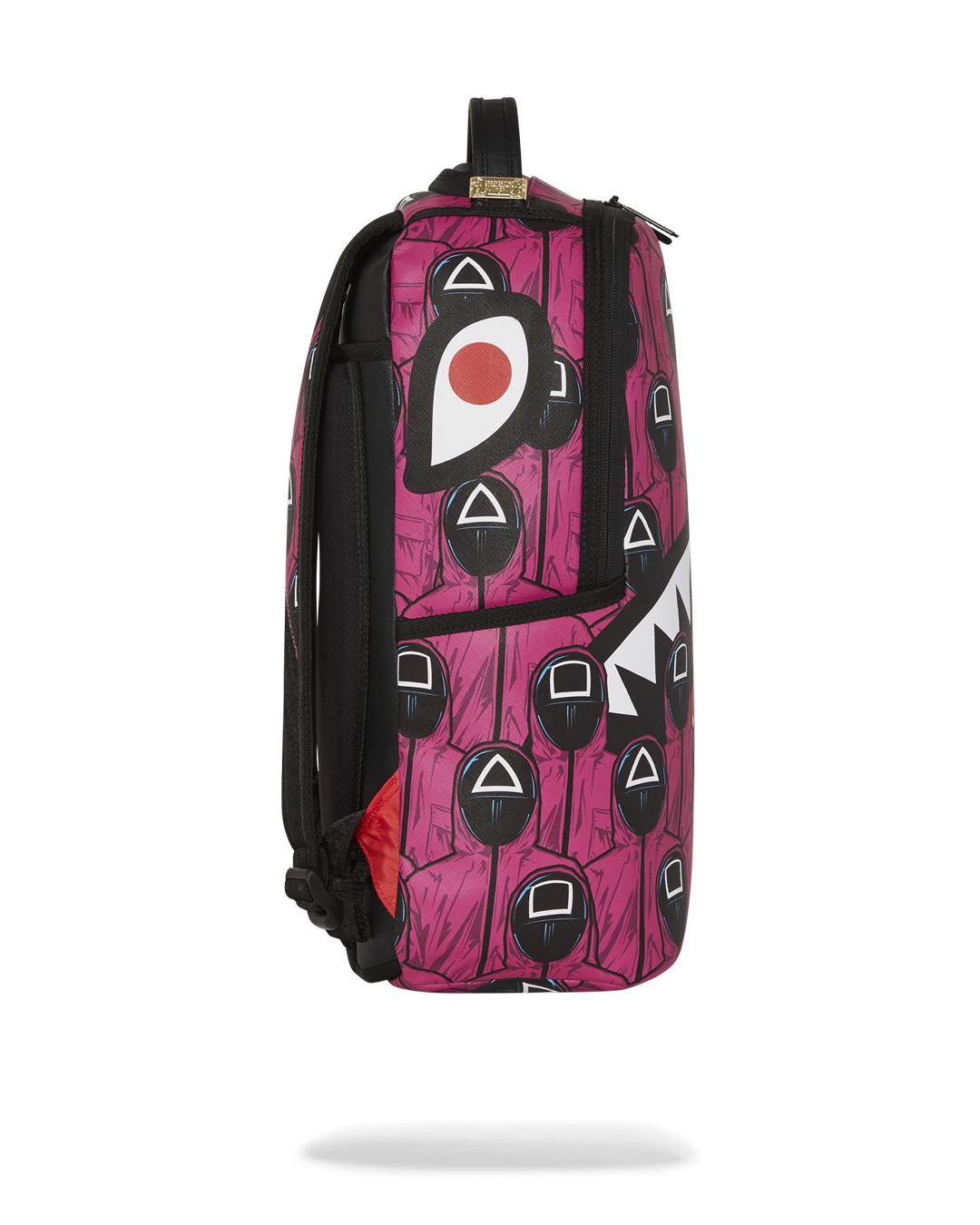 SPRAYGROUND SQUID GAME COLLAB FRONT MAN & PINK GUARD SHARKS BACKPACK