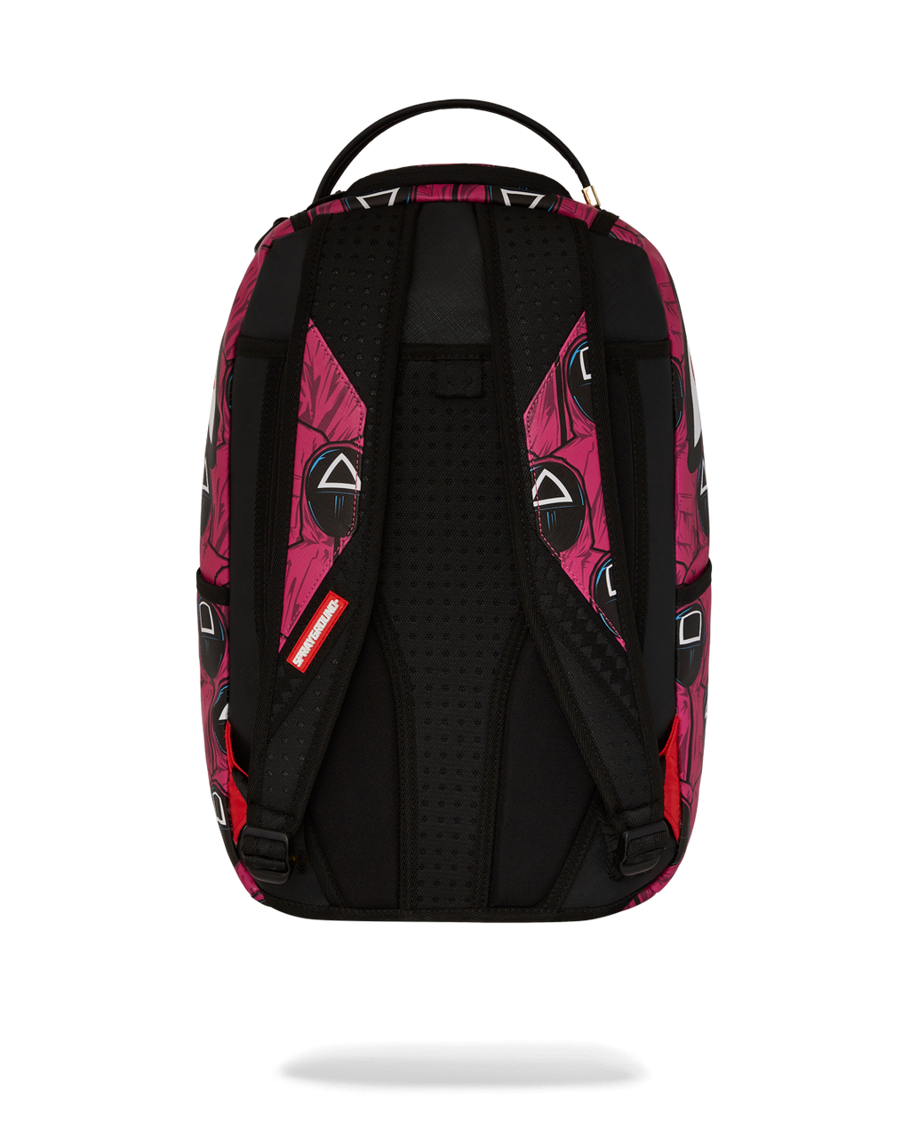 SPRAYGROUND SQUID GAME COLLAB FRONT MAN & PINK GUARD SHARKS BACKPACK